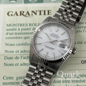 ロレックス デイトジャスト 16234 ホワイトダイヤル
