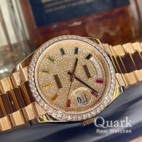 パヴェダイヤレインボーサファイア