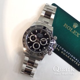 ロレックス デイトナ 116500LN ブラックダイヤル