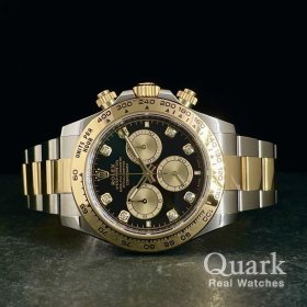 ロレックス デイトナ 126503G ブライトブラック＆ゴールデン8Pダイヤ