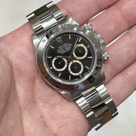 ロレックス デイトナ 16520 ブラックダイヤル