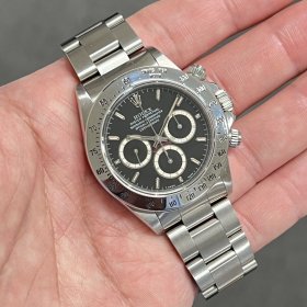 ロレックス デイトナ 16520 ブラックダイヤル