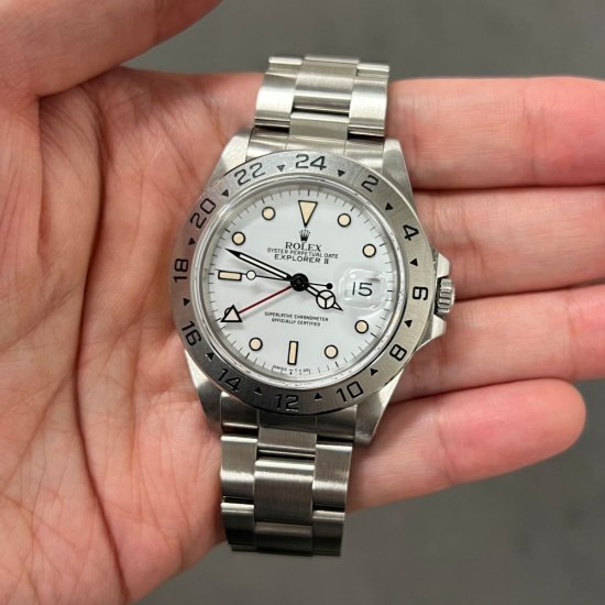 ロレックス エクスプローラーII Ref.16570