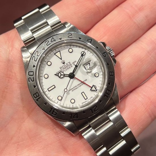 ロレックス エクスプローラーII Ref.16570