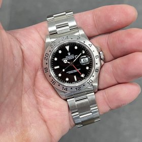 ロレックス エクスプローラーII 16570 ブラックダイヤル