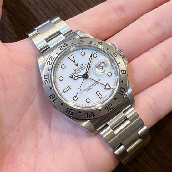 ロレックス エクスプローラーII Ref.16570