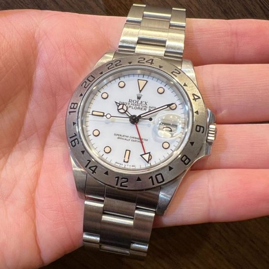 ロレックス エクスプローラーII Ref.16570