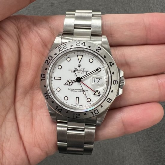 ロレックス エクスプローラーII Ref.16570