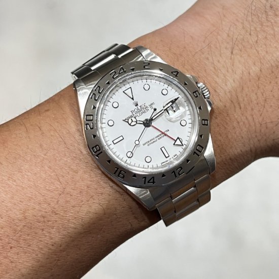 ロレックス エクスプローラーII Ref.16570