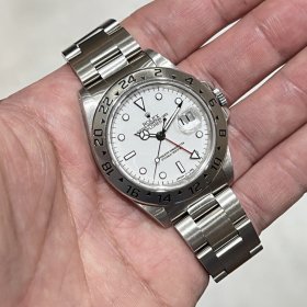 ロレックス エクスプローラーII 16570 ホワイトダイヤル