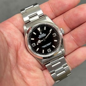 ロレックス エクスプローラーI 14270 ブラック369