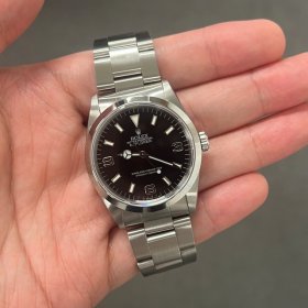 ロレックス エクスプローラーI 14270 ブラック369