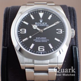 ロレックス エクスプローラーI 214270 ブラック369 (新型ダイヤル)