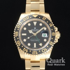 ロレックス GMTマスターII 116718LN ブラックダイヤル