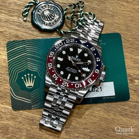 ロレックス GMTマスターII Ref.126710BLRO