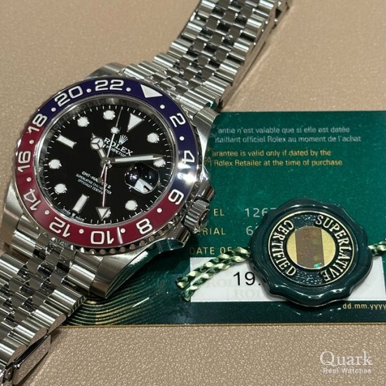 ロレックス GMTマスターII Ref.126710BLRO