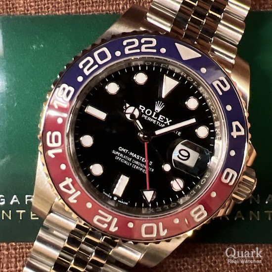 ロレックス GMTマスターII Ref.126710BLRO