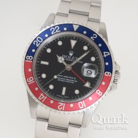 ロレックス GMTマスターII 16710 赤/青ベゼル