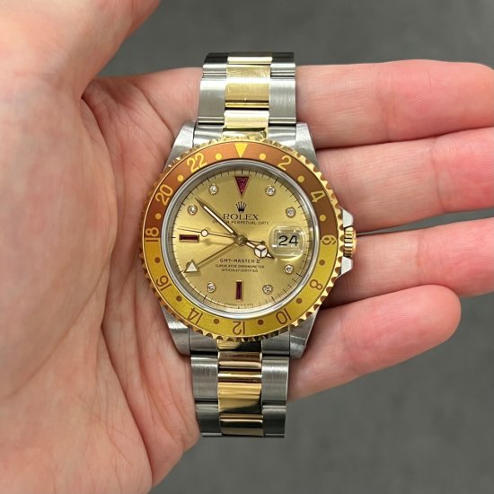 ロレックス GMTマスターII Ref.16713RG