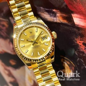 ロレックス デイトジャスト 179178 シャンパンダイヤル
