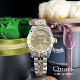 ロレックス デイトジャスト 69173 シャンパンダイヤル