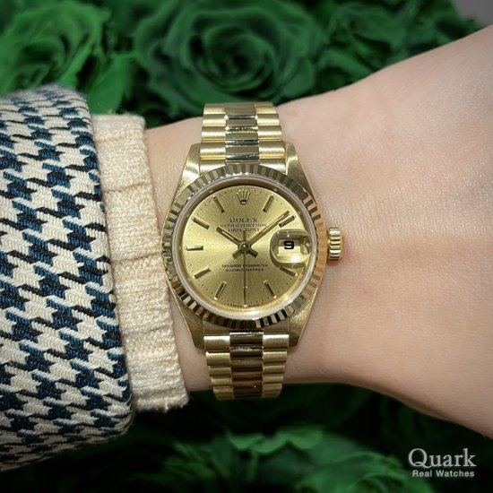 ロレックス デイトジャスト Ref.69178 シャンパン 中古 256202