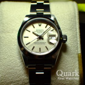 ロレックス オイスター・パーペチュアル・デイト 69160 シルバーダイヤル