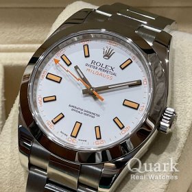 ロレックス ミルガウス 116400 ホワイトダイヤル