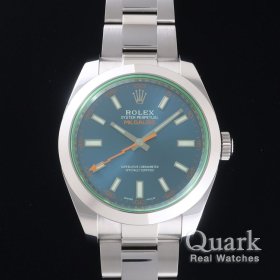 ロレックス ミルガウス 116400GV Ｚブルーダイヤル