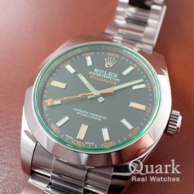 ロレックス ミルガウス 116400GV ブラックダイヤル