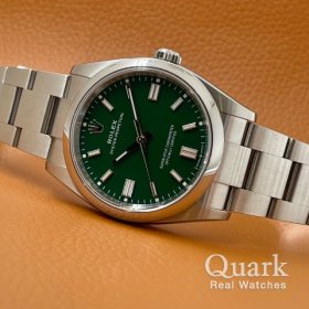 ロレックス オイスター・パーペチュアル36 126000 グリーンダイヤル