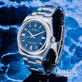 ロレックス オイスター・パーペチュアル36 126000 メッドブルーダイヤル