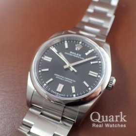 ロレックス オイスター・パーペチュアル36 126000 ブライトブラックダイヤル