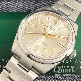 ロレックス オイスター・パーペチュアル41 134300 シルバーダイヤル