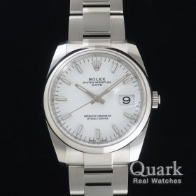 ロレックス オイスター・パーペチュアル・デイト 115200 ホワイトダイヤル