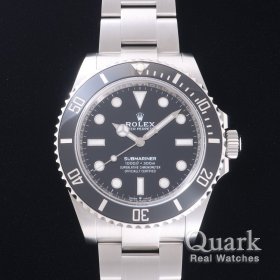 ロレックス サブマリーナー 124060 ブラックダイヤル