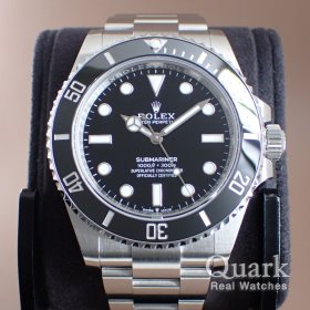 ロレックス サブマリーナー 124060 ブラックダイヤル