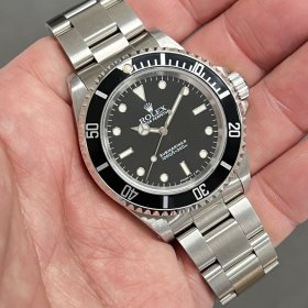 ロレックス サブマリーナー 14060 ブラックダイヤル