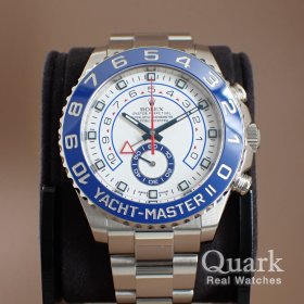 ロレックス ヨットマスターII 116680 ホワイトダイヤル