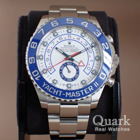 ロレックス ヨットマスターII 116680 ホワイトダイヤル