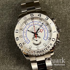 ロレックス ヨットマスターII 116689 ホワイトダイヤル