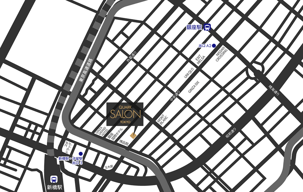 QUARK SALON TOKYO - MAP